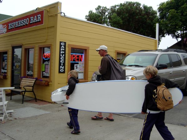 Clean laundry and new board, yeah!